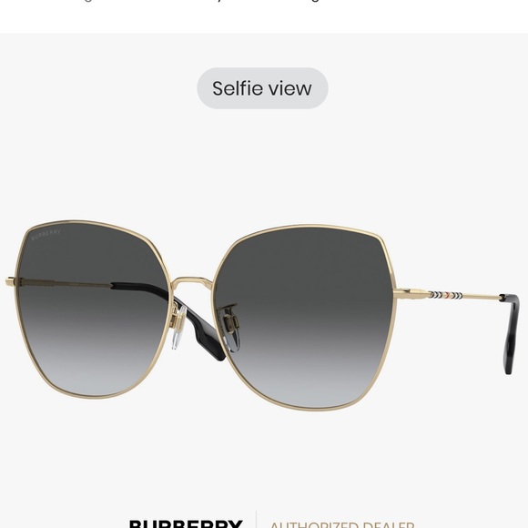 NEW Burberry | Metal Frame Brown Lens Sunglasses - Picture 1 of 14